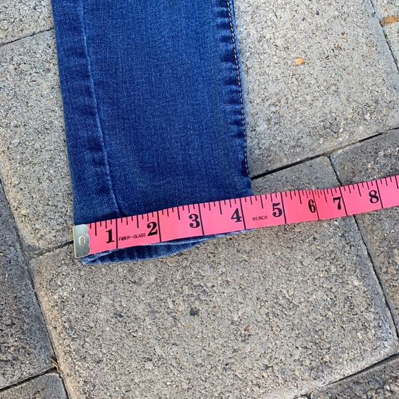 ✨MACHINE LOW RISE DISTRESSED SKINNY JEAN 0/25 - Picture 6 of 8